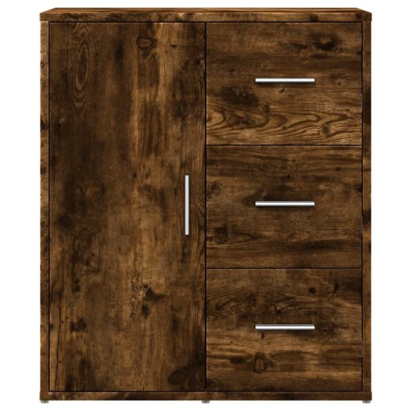 vidaXL Komoda dymový dub 60x31x70 cm kompozitné drevo – Obrázok 5