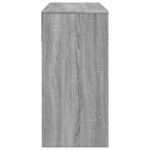 vidaXL Toaletný stolík so zrkadlom sivý sonoma 80x39x80 cm – Obrázok 6