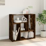 vidaXL TV skrinky 2 ks dymový dub 75x30x50 cm kompozitné drevo – Obrázok 4