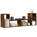 vidaXL TV skrinky 2 ks dymový dub 75x30x50 cm kompozitné drevo – Obrázok 5