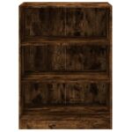 vidaXL Šatník dymový dub 77x48x102 cm kompozitné drevo – Obrázok 5