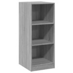 vidaXL Šatník sivý sonoma 48x41x102 cm kompozitné drevo – Obrázok 2