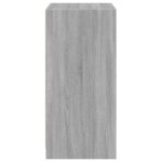 vidaXL Šatník sivý sonoma 48x41x102 cm kompozitné drevo – Obrázok 6