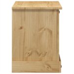 vidaXL TV skrinka Corona 100x40x52 cm, borovicový masív – Obrázok 5