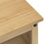 vidaXL TV skrinka Corona 100x40x52 cm, borovicový masív – Obrázok 7