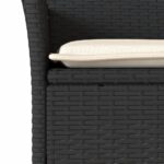 vidaXL 7-dielna záhradná súprava a vankúše polyratan a sklo – Obrázok 5