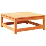 vidaXL 7-dielna záhr.súprava pohoviek s vankúšmi voskovohnedá borovica – Obrázok 7