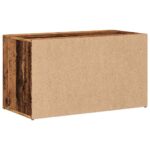 vidaXL Lavica do predsiene 80x40x45 cm Old Wood Engineered Wood – Obrázok 6