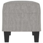 vidaXL Lavica bledosivá 70x35x41 cm látka – Obrázok 4