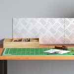 vidaXL Alumíniové kockované dosky 2 ks Protišmyk 40x20 cm – Obrázok 3