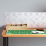 vidaXL Hliníkové šachovnicové platne 2 ks Protišmykové 50x20 cm – Obrázok 3