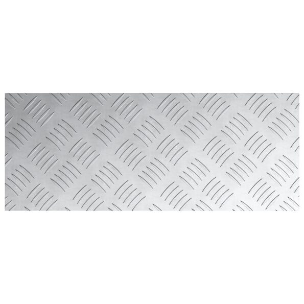 vidaXL Hliníkové šachovnicové platne 2 ks Protišmykové 50x20 cm – Obrázok 5