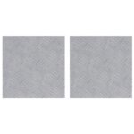 vidaXL Hliníkové protišmykové dosky 2 ks 30x30 cm – Obrázok 2