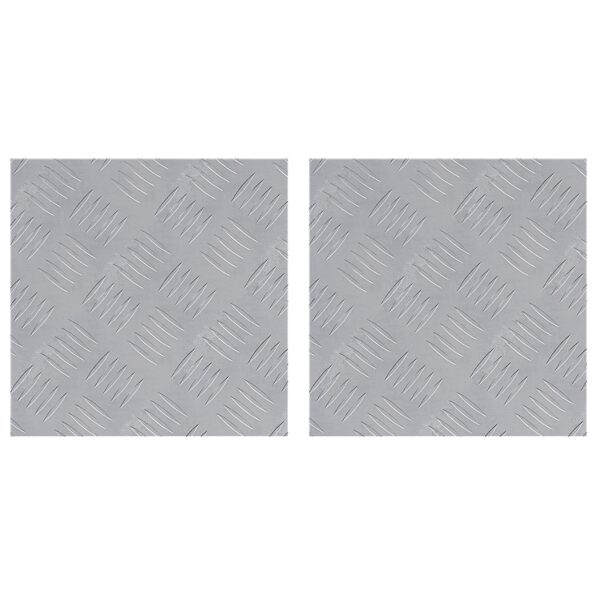 vidaXL Hliníkové protišmykové dosky 2 ks 30x30 cm – Obrázok 2