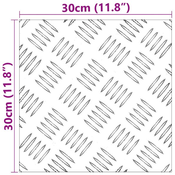 vidaXL Hliníkové protišmykové dosky 2 ks 30x30 cm – Obrázok 8