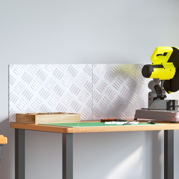 vidaXL Hliníkové kontrolné dosky 2 ks Protišmykové 50x30 cm – Obrázok 3