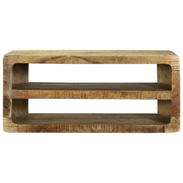 vidaXL TV skrinka 80x32x36 cm Masívne drevo Mangové – Obrázok 3