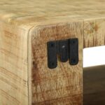 vidaXL TV skrinka 80x32x36 cm Masívne drevo Mangové – Obrázok 7