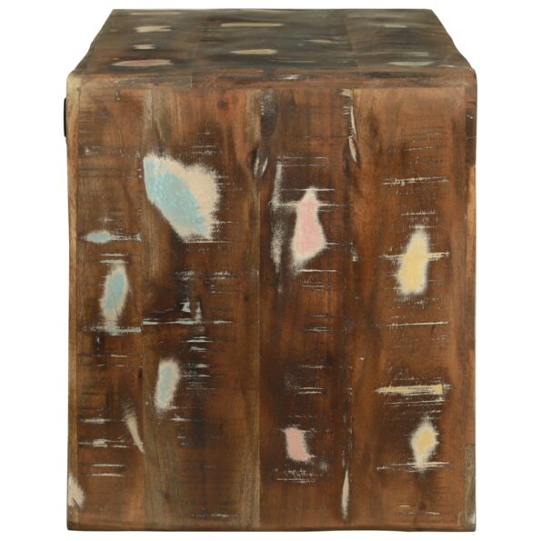 vidaXL TV skriňa 100x32x36 cm z recyklovaného dreva – Obrázok 4