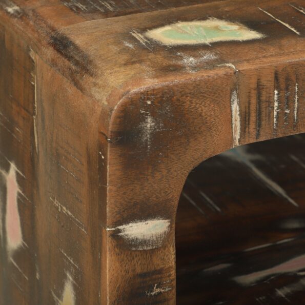 vidaXL TV skriňa 100x32x36 cm z recyklovaného dreva – Obrázok 8