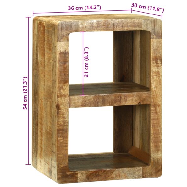 vidaXL TV skrinka 36x30x54 cm Masívne mangové drevo – Obrázok 10