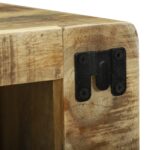 vidaXL TV jednotka 36x36x30 cm Masívne mango – Obrázok 10