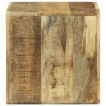 vidaXL TV jednotka 36x36x30 cm Masívne mango – Obrázok 6
