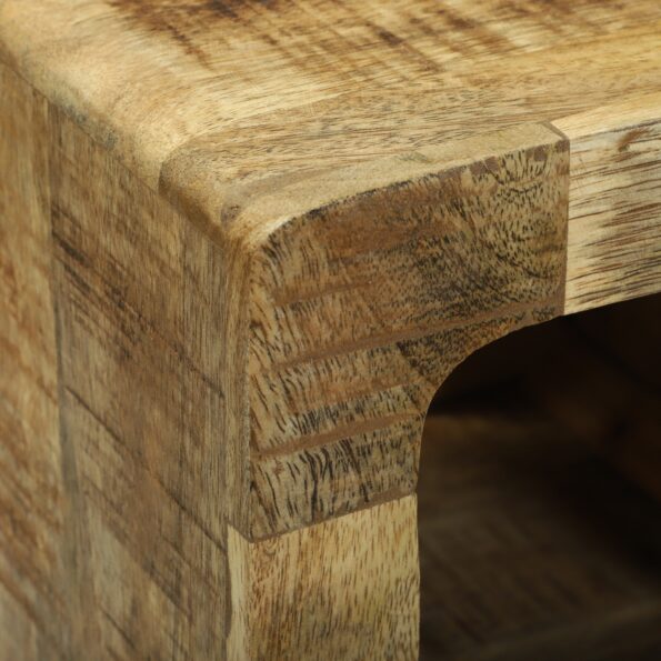 vidaXL TV jednotka 36x36x30 cm Masívne mango – Obrázok 9