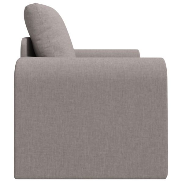 vidaXL pohovka posteľ 2 v 1 taupe 98x71x83 cm textília – Obrázok 6