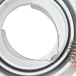 vidaXL zabudované reflektory 6 ks Okrúhle GU10 Biele Ø91 mm – Obrázok 8