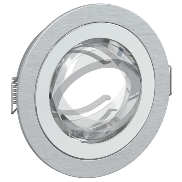 vidaXL vstavané reflektory 6 ks Okrúhly GU10 Strieborný Ø91 mm – Obrázok 11