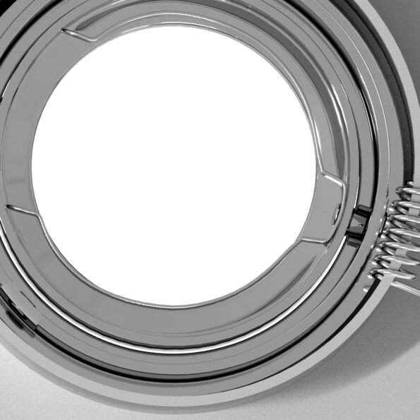 4108155_8.jpg vidaXL zapustené reflektory 6 ks Štvorcové GU10 Strieborné 91x91 mm – Obrázok 8