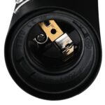 vidaXL Stropné bodové svetlo dvojcestne nastaviteľné čierne E27 – Obrázok 8