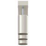 vidaXL 3-cestný nastaviteľný kartáčovaný niklový GU10 stropný reflektor – Obrázok 6