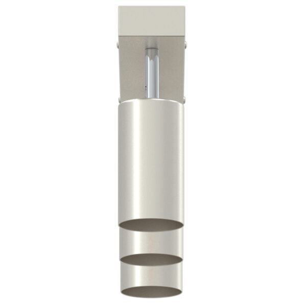 vidaXL 3-cestný nastaviteľný kartáčovaný niklový GU10 stropný reflektor – Obrázok 6