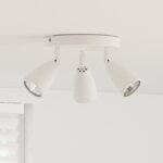 vidaXL Stropný reflektor 3 Way Adjustable White GU10