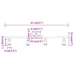 vidaXL stropný reflektor 4-cestne nastavitelný matný niklový GU10 – Obrázok 13
