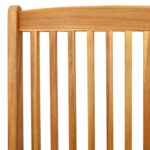 vidaXL 3-dielny záhradný bistro set - Masívne akáciové drevo – Obrázok 11