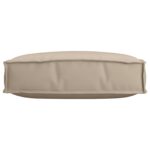 vidaXL Vankúš na paletu pre sedenie taupe 60x60x12 cm Oxfordská tkanina – Obrázok 3