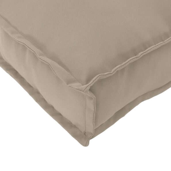 42001493_6.jpg vidaXL Vankúš na paletu pre sedenie taupe 60x60x12 cm Oxfordská tkanina – Obrázok 6