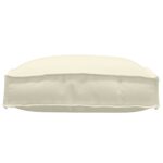 vidaXL Vankúše na palety pre 4 sedenia Krémové 40x40x8 cm Oxfordská látka – Obrázok 7