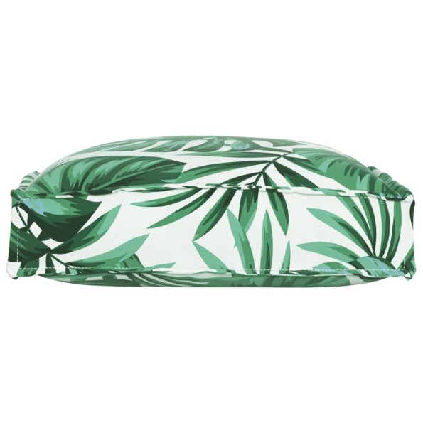 vidaXL Vankúše na palety na sedenie 4 ks Kvetinový vzor 40x40x8 cm Oxfordská tkanina – Obrázok 7