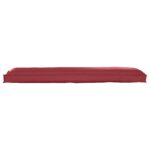 vidaXL Vankúše na paletu pre lavicu 2 ks Vínovo červená 150x40x8 cm Oxfordská tkanina – Obrázok 3