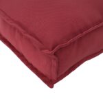 vidaXL Vankúše na paletu pre lavicu 2 ks Vínovo červená 150x40x8 cm Oxfordská tkanina – Obrázok 6
