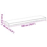 vidaXL Paletové vankúše pre lavicu 2 ks Tropická džungľa 180x40x8 cm Oxfordská tkanina – Obrázok 10