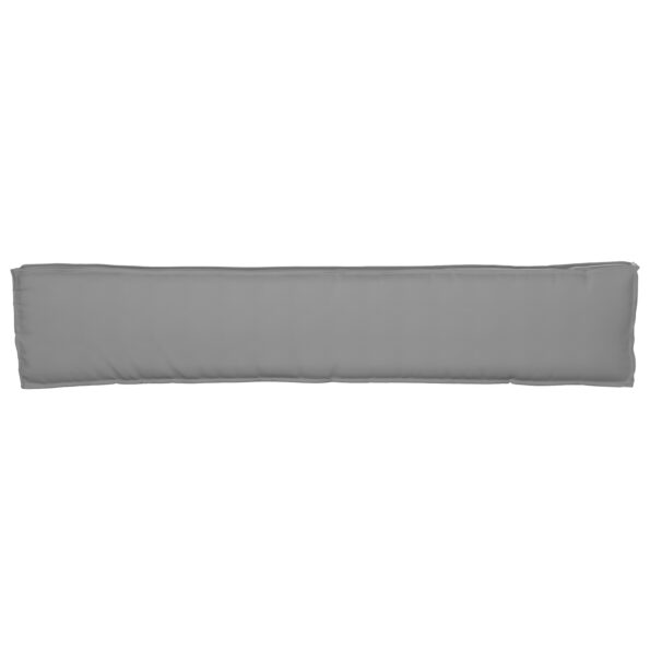 42001729_8.jpg vidaXL Vankúše na palety pre lavičku 2 ks Sivé 200x40x8 cm Oxford látka – Obrázok 8