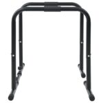 vidaXL Dip Bar s nastaviteľnou dĺžkou, nosnosť 120 kg, 96-117x67x75 cm z ocele – Obrázok 4