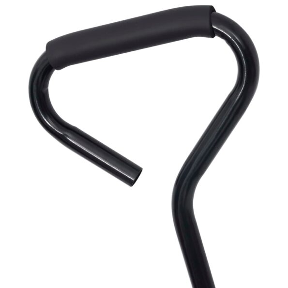 vidaXL Záhradný vyklápací ručný vozík 300 kg 75 l čierny – Obrázok 7