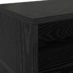 vidaXL stôl čierny dub 200x55x91 cm inžinierske drevo – Obrázok 8