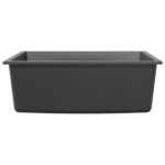 vidaXL Kuchynský dres so predfiltrovaním v šedých granuloch – Obrázok 4